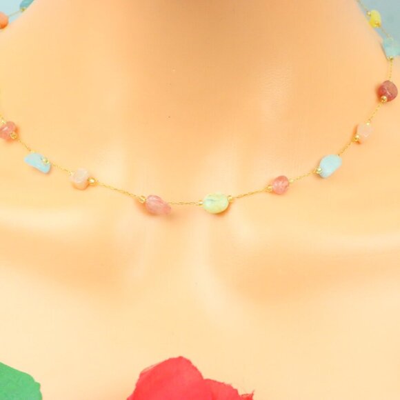 Delicate & Contemporary Necklace Chain, A Lovely Choice for Women, EVCH1030 - Picture 10 of 15